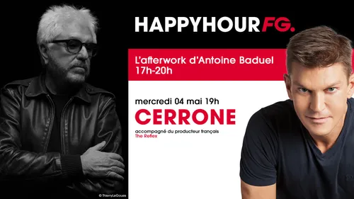 Cerrone invité ce soir d'Antoine Baduel !