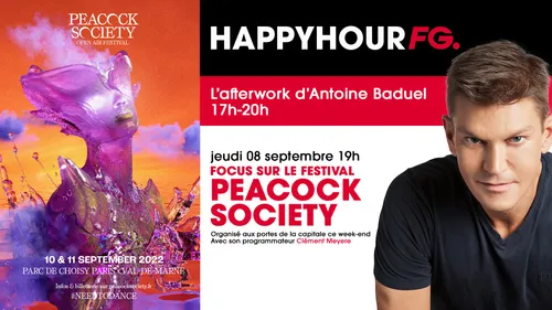 L'équipe de Peacock Society, invitée d'Antoine Baduel ce soir !