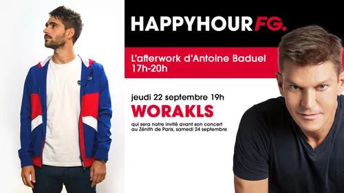 Worakls invité d'Antoine Baduel ce soir !