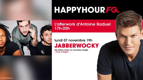 Jabberwocky invité  d'Antoine Baduel ce soir ! 