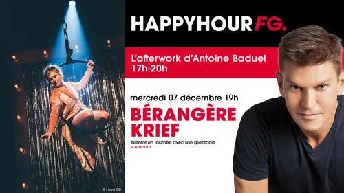 Bérengère Krief, invitée de l'Happy Hour FG ce soir !
