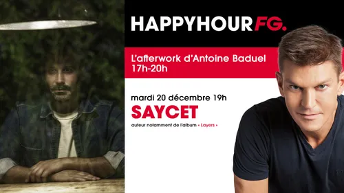 Le producteur Saycet invité d'Antoine Baduel ce soir !