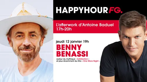 La star italienne Benny Benassi, invité d'Antoine Baduel ce soir !