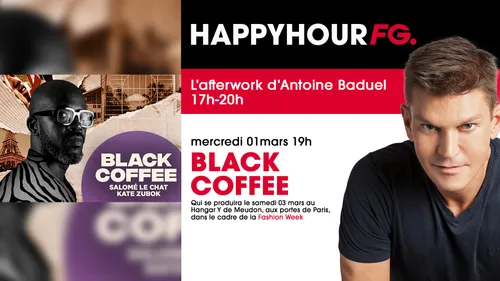 Black Coffee invité de l'Happy Hour FG !