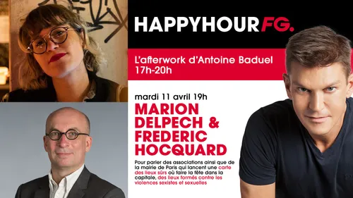 Marion Delpech & Frédéric Hocquard invités de l'Happy Hour FG ce...