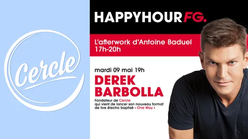 Derek Barbolla, fondateur de Cercle, invité ce soir ! 