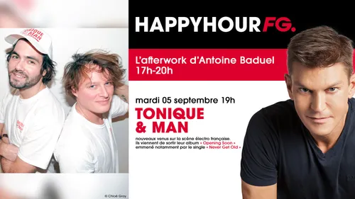 Tonique & Man invités d'Antoine Baduel ce soir !