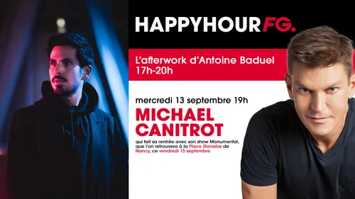 Michael Canitrot invité de l'Happy Hour FG ce soir !