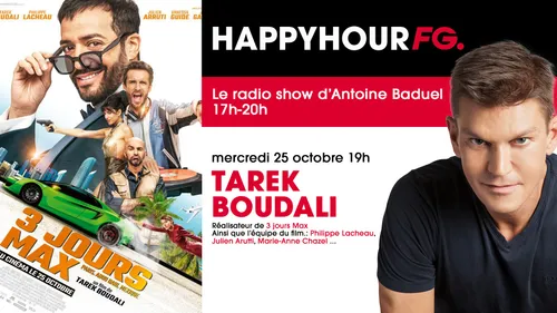 L’équipe du film "3 Jours Max"  invitée ce soir par Antoine Baduel