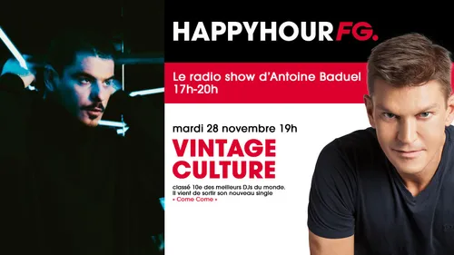 Vintage Culture sera ce soir l'invité d'Antoine Baduel !