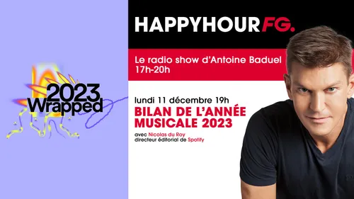 Bilan de l'année musicale ce soir dans l'Happy Hour FG !