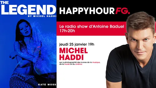 Le photographe Michel Haddi, invité de l'Happy Hour FG