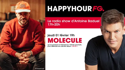 Molecule invité d'Antoine Baduel ce jeudi soir !