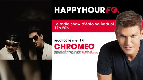 Chromeo sera ce soir invité d’Antoine Baduel