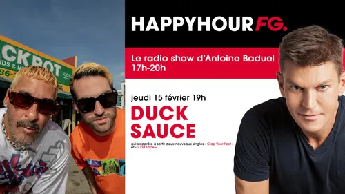 Duck Sauce, invité de l'Happy Hour !