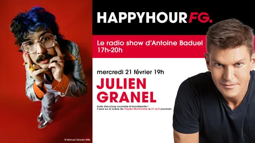 Julien Granel invité d'Antoine Baduel ce soir !