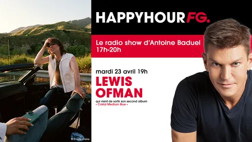 Lewis Ofman invité d'Antoine Baduel ce mardi !