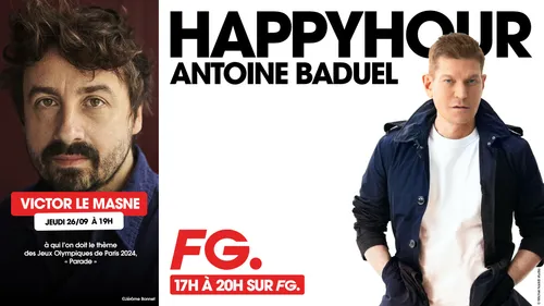 Victor Le Masne invité d'Antoine Baduel ce jeudi soir !