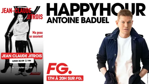 Le couturier Jean-Claude Jitrois invité de l'Happy Hour FG ce lundi...