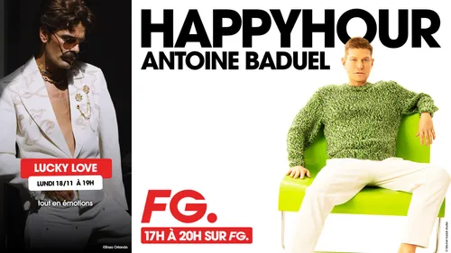 Lucky Love invité d'Antoine Baduel ce lundi !