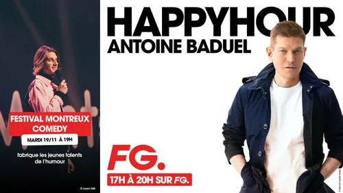 Le festival Montreux Comedy dans l'Happy Hour FG ce soir !