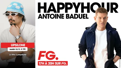 Upsilone, invité de l'Happy Hour FG ce soir !