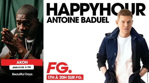 Akon, invité superstar ce soir de l'Happy Hour FG !