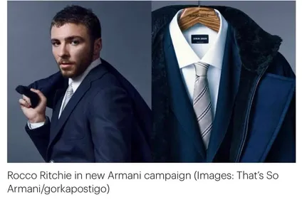 FG CHIC : Le Nouveau Soin, Rocco Ritchie pour Giorgio Armani 
