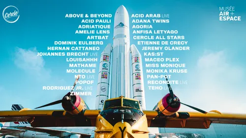 Le Cercle festival va investir le Musée de l'Air et de l'Espace les...