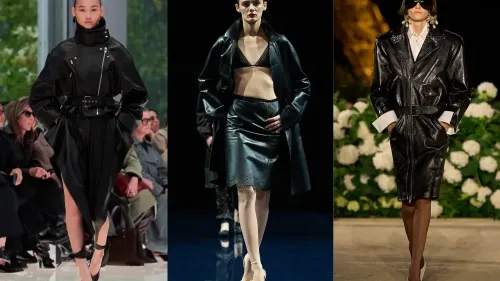 FG CHIC LONDRES : Rouge incandescent, cuir affirmé, micro-longueurs...