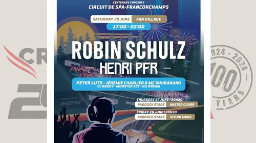 Les 100 Ans de la Course mythique SPA-Francorchamps avec Robin...