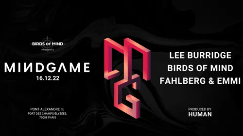La soirée Mindgame des Birds Of Mind à Paris avec Radio FG