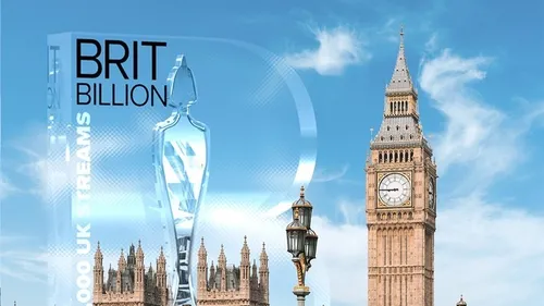 1 milliard de streams au UK pour intégrer le nouveau BRIT Billion...