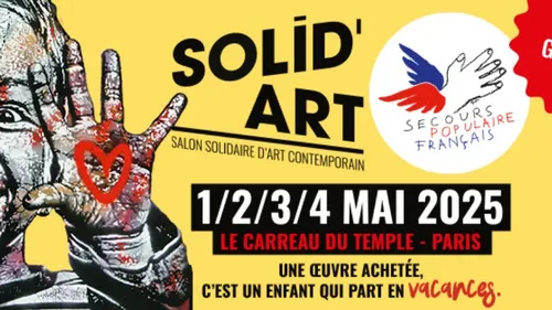 Le retour de Solid'Art au Carreau du Temple du 1 au 4 mai