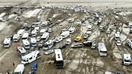 Burning Man, une fin aquatique autant qu’ironique