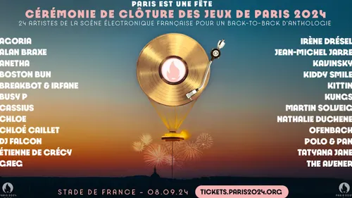 Jeux paralympiques 2024 : une cérémonie de clôture 100% électro !