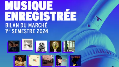 Marché de la musique en France : +5,9% depuis début 2024 !