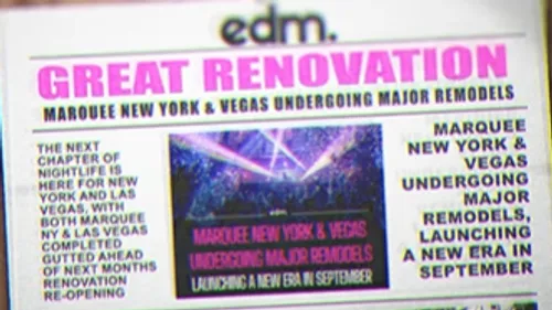 Le célèbre Marquee de Las Vegas totalement rénové !