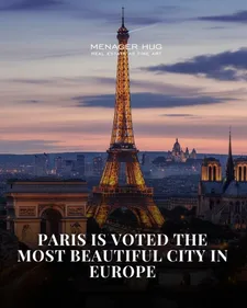 FG CHIC : Paris est élue plus belle ville d'Europe ou le fragment...