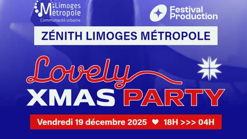 LOVELY XMAS PARTY 2025 : J-30 AVANT LA GRANDE NUIT ÉLECTRO À LIMOGES
