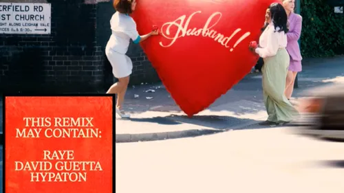 David Guetta et Raye de nouveau réunis sur ce remix WHERE IS MY...