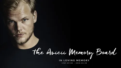 Vous aussi, vous pouvez rendre hommage à Avicii, disparu il y a...