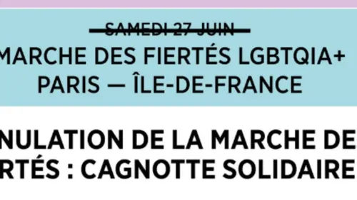Annulation de la Marche des Fiertés : la cagnotte solidaire 
