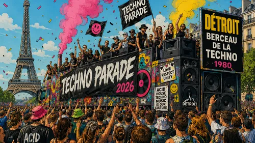 La Techno Parade dévoile les chars présents le 19 septembre prochain