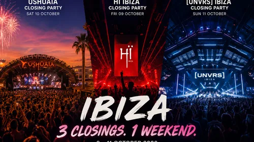 Ibiza : trois closings immanquables…