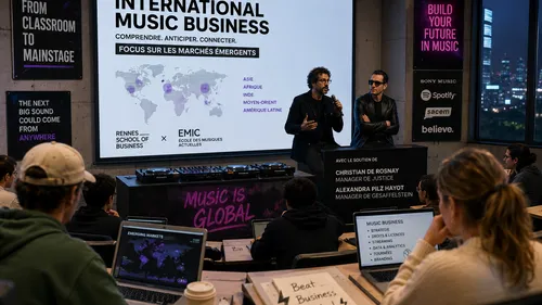 L’électro au programme des écoles de commerce