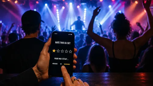 1,5 étoile sur 5 : doit-on noter les sets des DJs ?