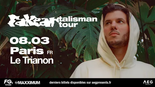 Fakear en concert au Trianon à Paris