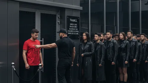 74Hall : le club qui voit la fête en noir