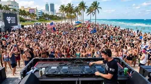 Miami se prépare pour la Miami Music Week